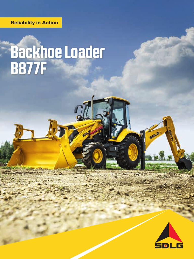 SDLG B877F Brochure PDF | PDF | Loader (Equipment) | Transmission ...