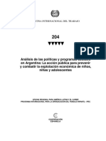 Análisis de Las Políticas y Programas Sociales-2006 PDF