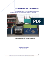 Valuación Terreno San Miguel PDF