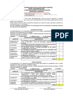 Autoevaluacion y Coevaluacion - Tecnologia e Informatica PDF