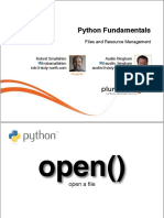 Python Fundamentals: Files and Resource Management