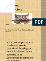 Presentation Economic Perspective