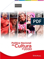 Politica de Cultura Peru