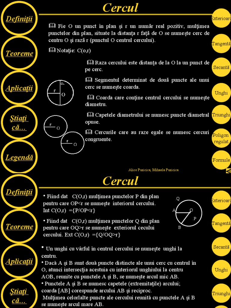 Cerc | PDF