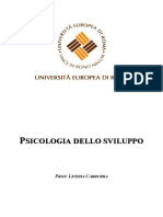 Psciologia Sviluppo Universita Roma