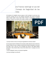 El Consejo de Seguridad y PDF