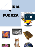 FUERZA Y MATERIA