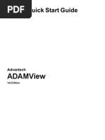 ADAMView Quick Start