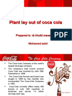 Coca Cola Plant Layout PDF