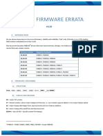 FMB Firmware Errata v0 20