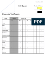 Full Report: Academic Status