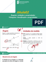 Geometria - Aula 2 - Anotações