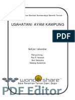 Buku Panduan Budidaya Ayam Kampung PDF