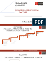 Plan de Desarrollo Profesional Docente