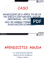 Cirugía Pediátrica - Apendicitis