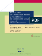 Setenta Años de La Constitucion Italiana (Vol. 3) PDF