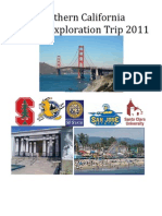 Bay Area Trip 2011 - Itinerary