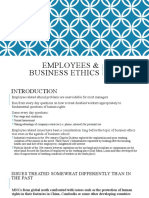 Employees - Business Ethics - July 2018