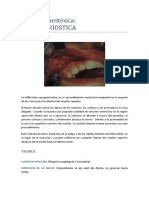 Técnica Supraperióstica y Palatina Parcial PDF