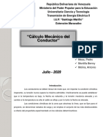 Calculo Mecanico Del Conductor PDF