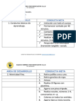 Area de Desarrollo Conducta Meta: Paidos Centro Psicoeducativo S.A.S