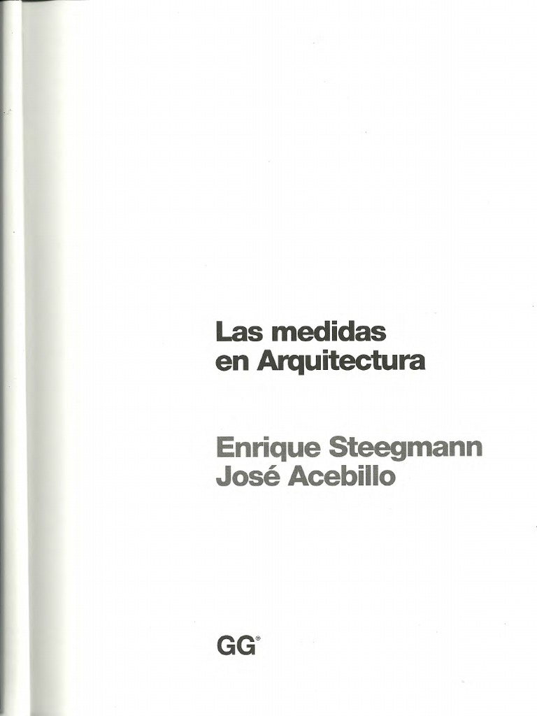 Las Medidas en Arquitectura - Ambitos de Circulación | PDF