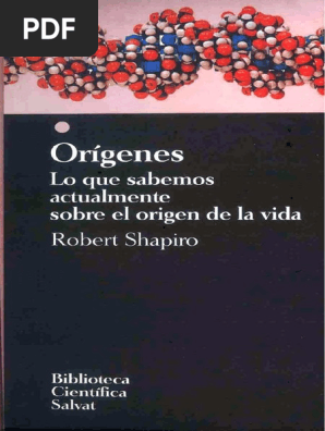 Robert Shapiro Origenes Abiogenesis Sistema Solar