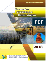 Kecamatan Krejengan Dalam Angka 2018