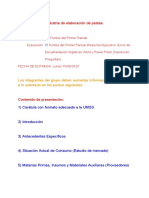 Industria de Elaboración de Pastas pr1 PDF