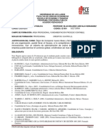 Acuerdo Pedagogico Costos Ii PDF