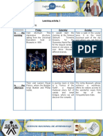 Learning Activity 1: Friday Saturday Sunday