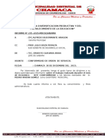 Informe de Conformidad de Servicio PDF