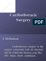 Cardiothoracic Surgery