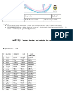 11°s - Taller 2 - Lista de Verbos Michel Henao