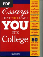 Essays That Will Get You Into College