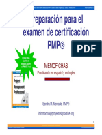 Examen PMP - Estudio en Ingles y en Español