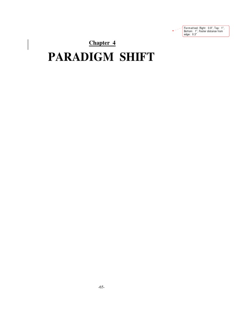 Chapter 4 Paradigm Shift Final Pdf Download Free Pdf Pension