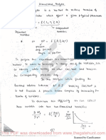 Dimensional Analysis