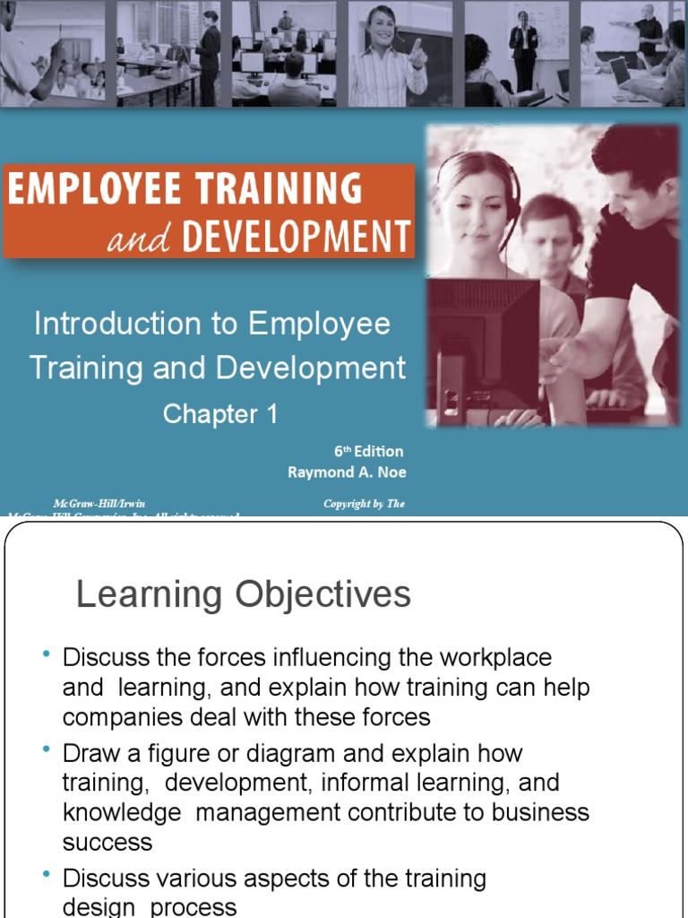 CH 1 Introduction To Employee Training and Development by Noe | PDF ...