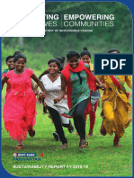 HDFC Bank Sustainability Report 18 19 PDF