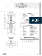 Gate Class 125 Bronze: CODE # 27 (AKH) Threaded