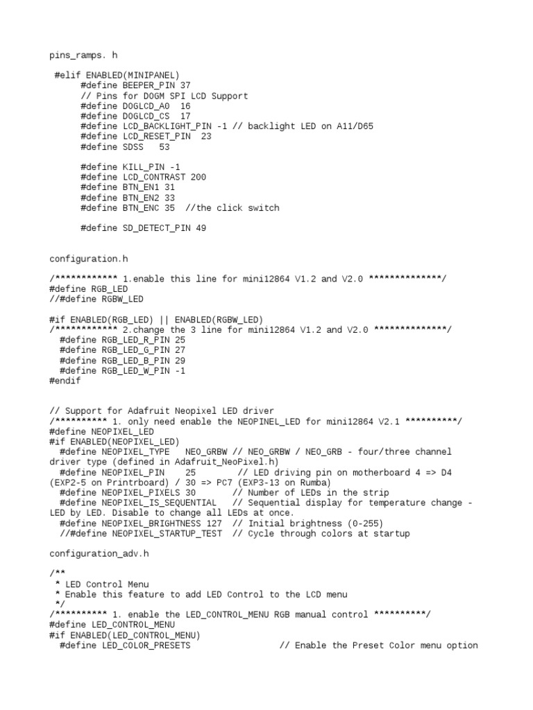 Fysetc Mini12864 v1.2 | PDF | Rgb Color Model | Computer Hardware