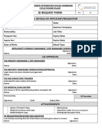 Id Request Form: Personal Details of Applicant/Requestor