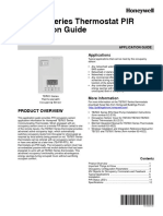 Honeywell - Thermostat With Motion Sensor