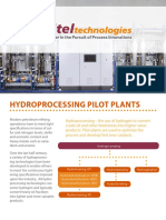 Hydroprocessing Pilot Plants