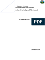 Module On Agricultural Marketing and Price Analysis Final 1 PDF