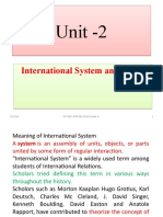 Unit - 2, International System