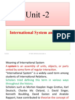 Evolution of the International System