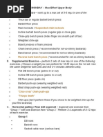 Suspended Chain Lockouts