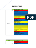 Tower Crane Lifting: Area Materials To Be Lifted